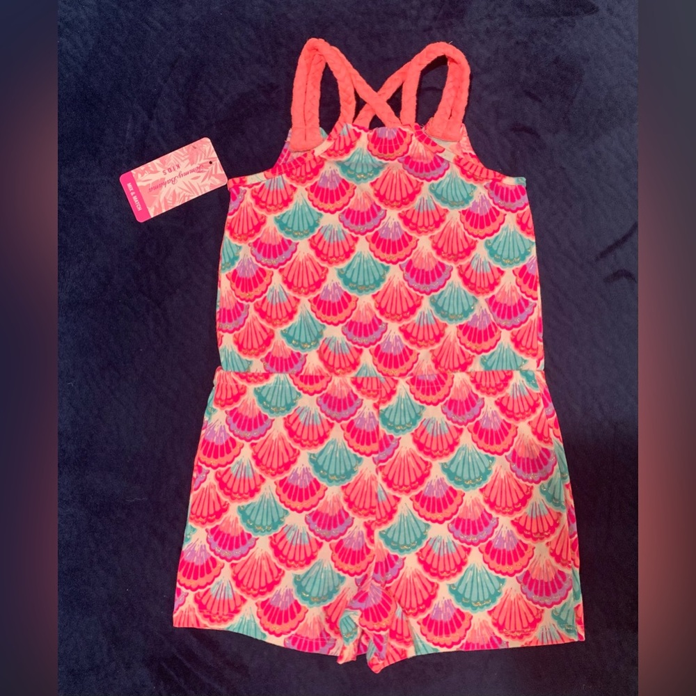 NWT - Tommy Bahama Kids seashell romper!